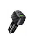 Otomobil Araç içi Şarj aleti USB+USB-C TYPE C dual ports 3.1A 38W TD-cc4013