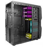 ASUS FSP / VENTO TA-K61 750W SIYAH 1 x USB 2.0, 1 x USB 3.0, MIDTOWER KURUMSAL KASA