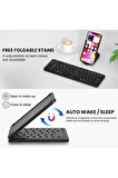 Honor Magic Pad 2 Tablet 12.3" Uyumlu Kablosuz Bluetooth Şarjlı Taşınabilir Katlanır Klavye