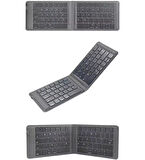 Lenovo TAB M11 TB330FU Tablet (ZADA0327TR) 11" Uyumlu Kablosuz Bluetooth Şarjlı Katlanır Klavye