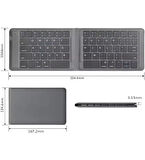 Lenovo TAB M11 TB330FU Tablet (ZADA0327TR) 11" Uyumlu Kablosuz Bluetooth Şarjlı Katlanır Klavye