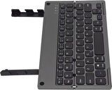 Huawei MatePad 12X PaperMatte Edition 12" Uyumlu Bluetooth Şarjlı Kendinden Standlı Katlanır Klavye