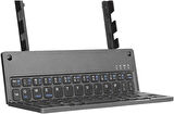 Lenovo Tab Plus TB351FU ZADX0042TR 11.5" Uyumlu Kablosuz Bluetooth Şarjlı Standlı Katlanır Klavye
