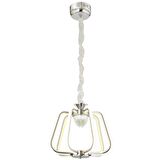 Trendylight Beyza 6 Lı Krom Renkli RGB Ledli Modern Avize