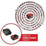 Orijinal Einhell Akü ve Şarj Cihazı Başlangıç Kiti Power X-Change (Akü, Li-Ion, 18 V, 4.0 Ah Akü ve Hızlı Şarj Cihazı,  Tüm Power X-Change cihazları ile uyumlu)