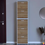Modilayn VERVE Antre 52x194x26 cm 3 Düşer Kapak 10 Göz Bölme Ayakkabılık