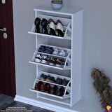Modilayn WEST Asma Antre 52 x116x 26 cm’ lik 3 Düşer Kapak 6 Göz Bölmeli Ayakkabılık