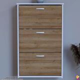 Modilayn WEST Asma Antre 72x116x26 cm’ lik 3 Düşer Kapak 6 Göz Bölmeli Ayakkabılık