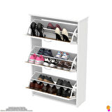 Modilayn WEST Asma Antre 72x116x26 cm’ lik 3 Düşer Kapak 6 Göz Bölmeli Ayakkabılık