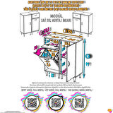 Modilayn YENİCE 105x97x32, 5 cm 3 raflı ve 3 sepetli dolap ile çamaşırlarınız artık daha düzenli.