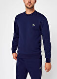 Lacoste Erkek Lacivert Klasik Fit Sweatshirt