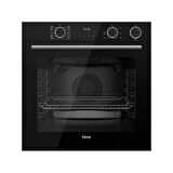 Ferre FryartSteam Siyah Ankastre Set ( D063 SİYAH DAVLUMBAZ-CS205 SİYAH OCAK- XE64CS FRYARTSTEAM SİYAH FIRIN )