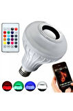 Periboia Kumandalı Bluetooth Disco Ampul RGB