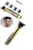 Periboia Gold Uçlu Vintage  Şarjlı Traş Makinesi Saç Sakal Ense Çizim Vucüt Kılı Tıraş Makinası