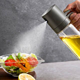 Periboia 250 ML Kulplu Cam Yağ Limon Sos Spreyi Yağ Şişesi Yağdanlık Zeytinyağı Limon Püskürtücü