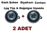 Bosch , AEG Gazlı Şofben Diyafram Conta AEG Şofben Contası 2 ADET