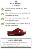 Kadın Ortopedik Yumuşak Tabanlı Terletmeyen Çift Bantlı Hasır Tipi Delikli Rahat Anne Ev İçi Terliği