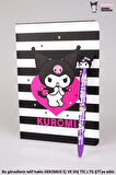 DEKOMUS İLE YENİ SEZON LİSANSLI KUROMI NOT DEFTERİ VE VERSATİL UÇLU KALEM 0.7 MM 2'LİSİ