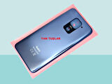 Tkgz - Xiaomi Redmi NOTE 9 FULL KASA Arka Kapak Batarya Kapağı - MAVİ