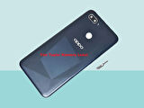 Tkgz - Oppo A12 FULL KASA Arka Kapak Batarya Kapağı - SİYAH