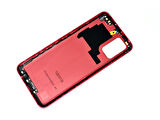 Tkgz - Samsung Galaxy A02S FULL KASA Arka Kapak Batarya Kapağı - KIRMIZI