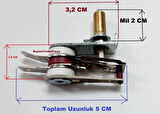 Premier Tost Makinesi Termostat , Mil Uzunluğu 2 cm , 10 Amper