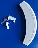 Bosch iQ390 vario Perfect Kapak Mandalı Beyaz , Çamaşır Makinesi