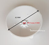 Siemens Pervane Saç Kurutma Pervanesi 9 Kanat Çap 62 MM Mil