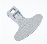 Beko D1 7102 ES Mandal Çamaşır Makinesi Kapak Mandalı Tutamak Gri