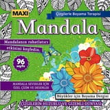 Maxi Mandala Çizgilerle Boyama Terapisi 16