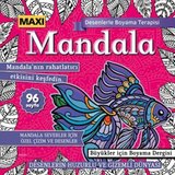 Maxi Mandala Desenlerle Boyama Terapisi 11