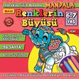 Maxi Renklerin Büyüsü Çocuklar İçin Boyama 8