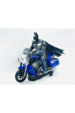Oyuncak Batman Motor Işıklı Sesli Çarp Dön Oyuncak Motor Süper Kahramanlar