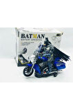 Oyuncak Batman Motor Işıklı Sesli Çarp Dön Oyuncak Motor Süper Kahramanlar
