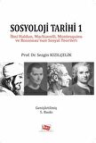 Sosyoloji Tarihi 1