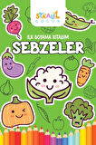 Ilk Boyama Kitabım - Sebzeler (BÜYÜK RESİ?MLİ? BOYAMA Kİ?TABİ)