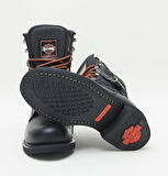 Harley Davidson New Worker Erkek Siyah Deri Bot