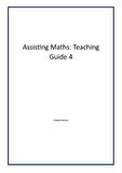 Assisting Maths: Teaching Guide 4 - Author