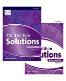 Oxford Solutions Third Edition intermediate Student's Book+Workbook+Downloadable CD
