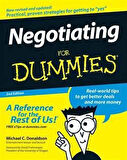 Negotiating For Dummies (2nd ed.) - Michael C.Donaldson