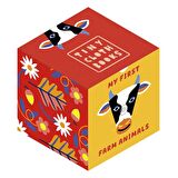 Happy Yak Tiny Cloth Book - My First Farm Animals