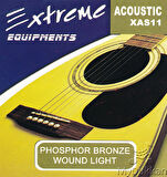 Extreme XAS11 Takım Tel Akustik Gitar Teli 011-