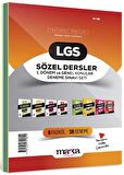 2024 LGS Sözel Dersler 1. Dönem ve Genel Konular Deneme Sınavı Seti 8 Fasikül 38 Deneme