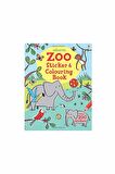 The Usborne Zoo Sticker & Colouring Book