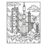 Space Magic Painting Book Usborne Publishing