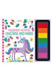 The Usborne Fingerprint Activities Unicorns and Fairies