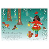 Little Sticker Dolly Dressing Christmas Fairy Usborne Publishing