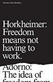 Towards A New Manifesto - Theodor Adorno