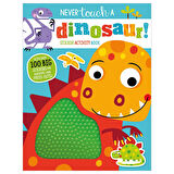 Sticker Activity Book Never Touch a Dinosaur!