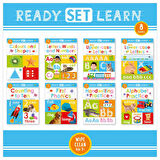 Ready Set Learn Wipe-Clean Workbooks 8-set
